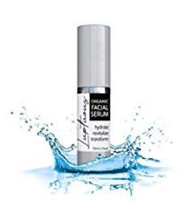 Organic Facial Serum | Hydrate Revitalize Transform Dull Skin - Helps With Wrinkles Acne Fine Line For Youthful Appearance