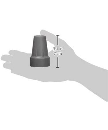Medline Guardian Super Crutch Tip - Gray - 7/8 Inch - Buy Online on GoSupps.com