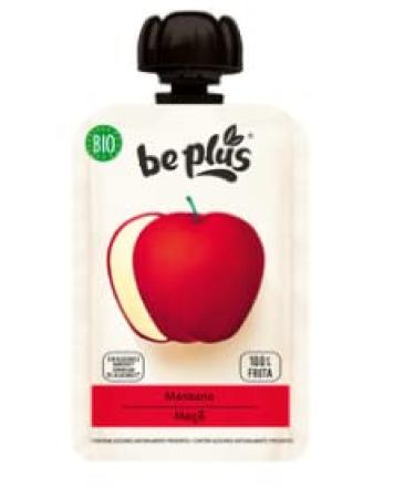 LOGAN Organic apple pouch gluten-free and no added sugar from 4 months BE PLUS Organic 100g