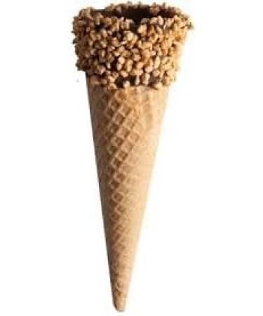 170 Medium Size Rolled Paper Cones with Grain Coating Grain Pumpkin for Ice Cream - Buy Online on GoSupps.com