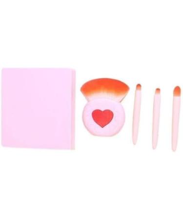 Makeup Brush Mini Travel Makeup Brush Set Portable Storage Box With Mirror Giant Soft Loose Powder Blush Eye Beauty - Buy Online on GoSupps.com