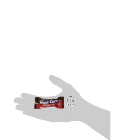 Peanut Chews Original Dark Chocolate Bite Size - 100 Count Tub | Delicious Snack for Sharing - Buy Online on GoSupps.com