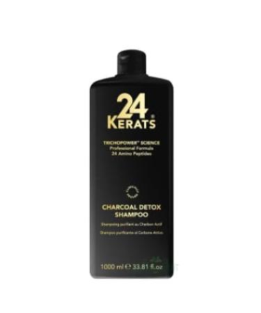 Detoxifying Shampoo Charcoal Bamboo pH 4.5-5.5 All Hair Types 33 oz