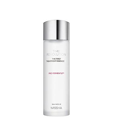 MISSHA Time Revolution The First Treatment Essence RX 150ml - Essence/Toner that Moisturizes and Smoothes the Skin Creating A Clean Base - Amazon Code verified for Authenticity 5.07 Fl Oz (Pack of 1) Essence Rx