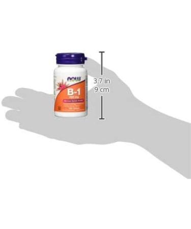 Now Foods B-1 100 mg - 100 Tablets for Energy & Metabolism Support - Buy Online on GoSupps.com