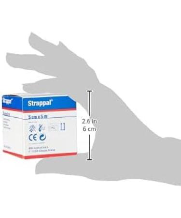 BSN Medical Strappal Zinc Oxide Strong Sports Support Tape 5cm x 5m - Buy Online on GoSupps.com
