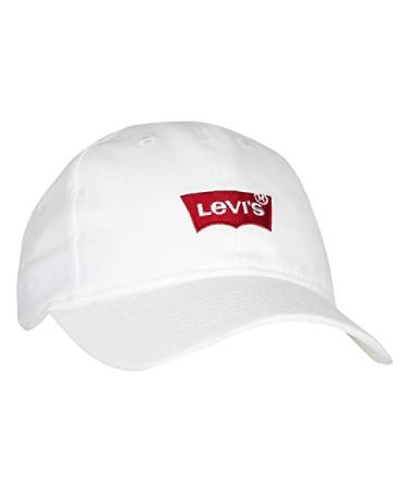 Levi's Kids' Batwing Baseball Hat One Size White