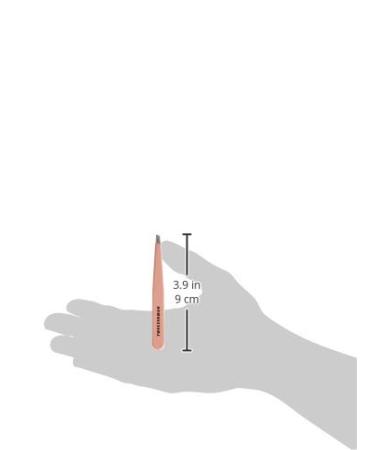 Tweezerman Professional Stainless Steel Slant Tweezers - Geranium | Award-Winning Precision Tool - Buy Online on GoSupps.com