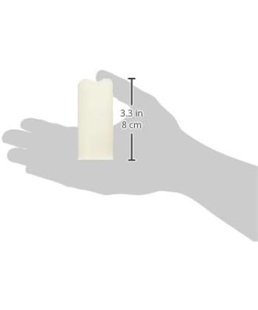 Flipo Pacific Accents Ivory Wax Wavy Top Votives with Timers - Set of 4 | Elegant Home Decor Lighting - Buy Online on GoSupps.com