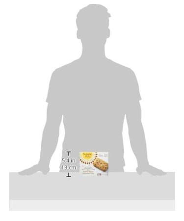 Simple Mills Almond Flour Bars - Peanut Butter Chocolate Chip | 5 Soft Baked Bars (1.19 oz Each) - Buy Online on GoSupps.com