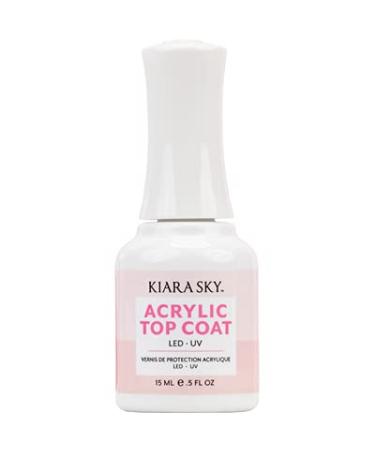 Kiara Sky Professional Nails Acrylic Essentials 0.5 Fl Oz (Acrylic Top Coat)