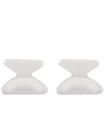 Glasses nose pads 20 pairs soft silicone anti-slip-nose pads glasses sunglasses accessories white nasal pads for glasses slip-resistant