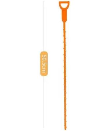 BWD 1x Drain Unblocker Tool Hair Remover Bend Loop Shape Snake Catcher Cleaner - Buy Online on GoSupps.com