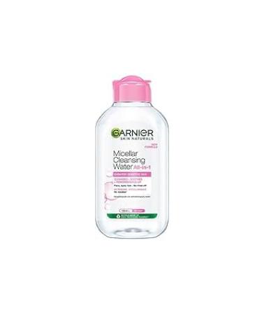 Micellar Cleansing Water - Gentle Cleanser & Make Up Remover For Everyday Use - Suitable For Sensitive Skin Dermatologically Tested Vegan For Men & Women Remove 100% Dirt Pollution 125ml