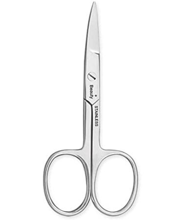 Nail Scissors 9CM Straight Suitable for Eyebrows Nose Nails Professional Scissors