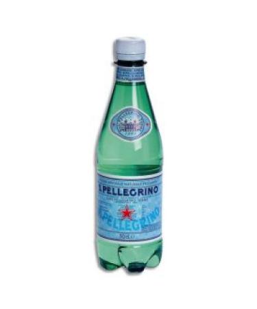 Pack of 24 SAN Pellegrino carbonated water bottles 50 cl