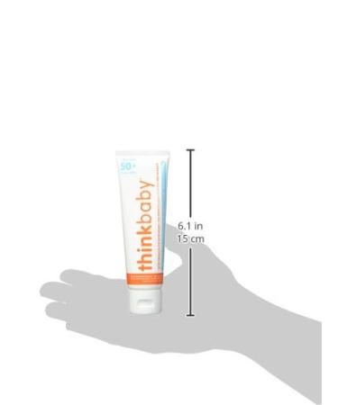 Thinkbaby SPF50+ Safe Natural Sunscreen 3.0 oz - Buy Online on GoSupps.com