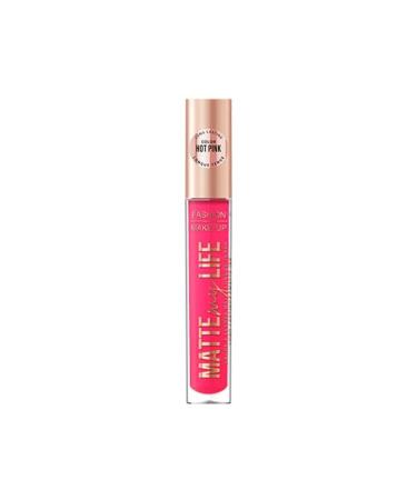 Fashion Make Up - Lipgloss "Matte My Life" - 5 ml (Hot Pink)