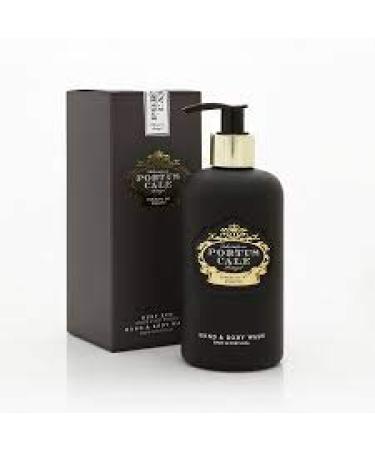Portus Cale Hand & Body Wash in Dispenser 300 ml Luxury Skin Gel (10.2 Fl Oz Ruby Red)