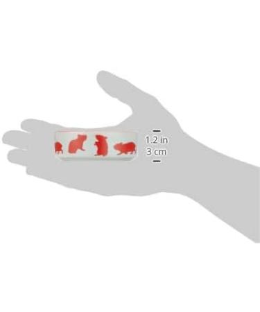 Trixie TX-60731 Ceramic Bowl for Hamsters Assorted colours 80 ml 8 cm - Buy Online on GoSupps.com