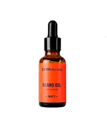 ZEW for men - Matt Beard Oil - Beard oil with hemp oil