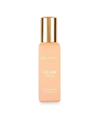 Luxury GLAM Woman Eau De Parfum With African Orange Jasmine & Patchouli Premium Long Lasting Floral & Woody Fragrance Liquid EDP For Women 20ml