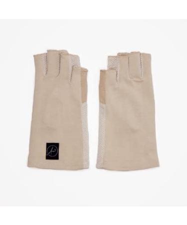 Alana Mitchell Anti-Aging Fingerless Gloves for Women  UV Protection Sun Gloves for Driving  Sports & More  Copper Technology Moisturizing Gloves - Reusable Copper Gloves w/UPF 50 - Buy Online on GoSupps.com