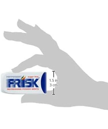 Frisk - Strong Mint Lozenges - Mini Maxi Refreshing Candy - Fresh Breath - Sugar Free - 0.1kg 12 Cases of 40 Lozenges - Buy Online on GoSupps.com