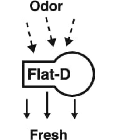 Flat-D Flatulence Deodorizer Panty Liner pad - Buy Online on GoSupps.com