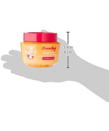 L OR AL PARIS - SOS Keratin Repair Mask - Long Hair - Enriched with Castor Oil and Vegetable Keratin - Elseve Dream Long - 310 ml - Buy Online on GoSupps.com