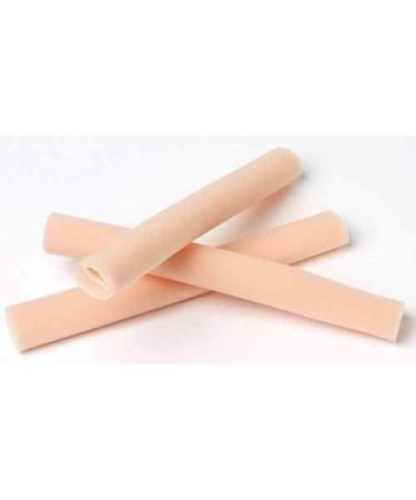 Podiatry Tubular Toe Foam x2 Tubes| 25cm Length | With or Without Overlap Protection (A (Without Overlap))