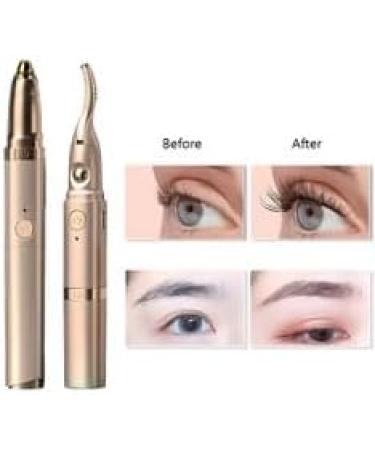Buy Mini Electric Heated Eyelash Curler - USB Rechargeable & Portable Beauty Tool for Women | Shop Now - Buy Online on GoSupps.com