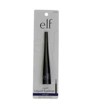 E.L.F. Expert Liquid Liner - Midnight 0.15 fl oz | Long-Lasting & Precise Eyeliner - Buy Online on GoSupps.com