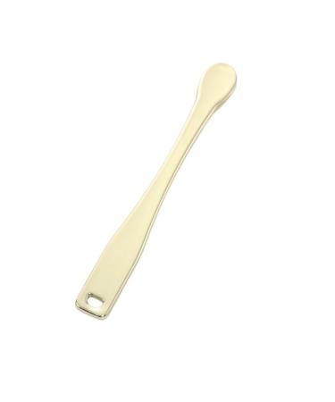 Mini Cream Spoon Eye Cream Spoon Cream Spoon Cosmetic Metal Spoon Skin Care Digging Spoon (Size : Golden)
