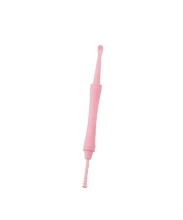 Portable Ear Cleaner Stainless Steel Ear Spoon Set Stainless Steel Ear Wax Remover Reusable Stainless Steel Ear Wax Remover Set Ear Wax Easily Removed Ideal for Personal and Home Use(1pcs Opp Pink)