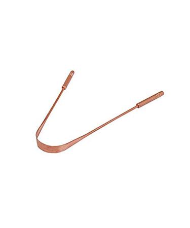 Copper Tongue Cleaner | Bad Breath Relief Tongue Scraper for Fresh Breath | International Shipping Available - Buy Online on GoSupps.com