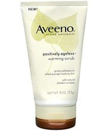 Aveeno Positively Ageless Warming Scrub - 4.0 oz.