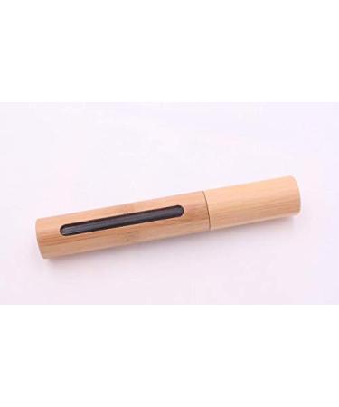 2Pcs 6ml Bamboo Mascara Bottles with Wand - Refillable Empty Eyelash Container for DIY Growth Oil - Travel Makeup Beauty Tools - Buy Online on GoSupps.com