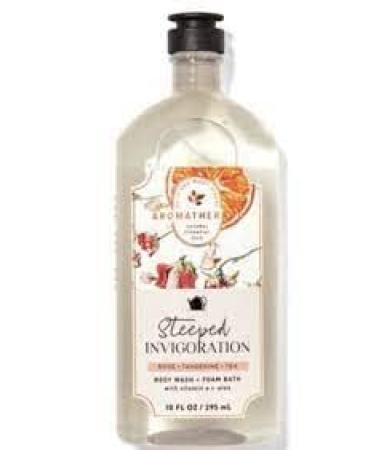 Steeped Invigoration Rose + Tangerine + Tea Body Wash + Foam Bath 10 Fl Oz/ 295 mL