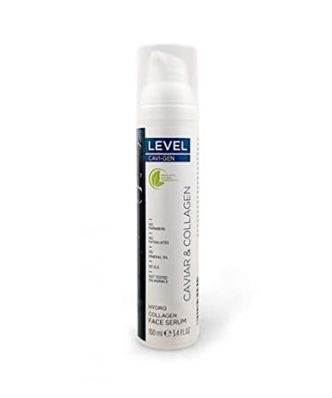 LEVEL CAVI-GEN Hydro Collagen Face Serum 100 ml Enriched With Caviar Extract & Vitamin C - Anti Aging