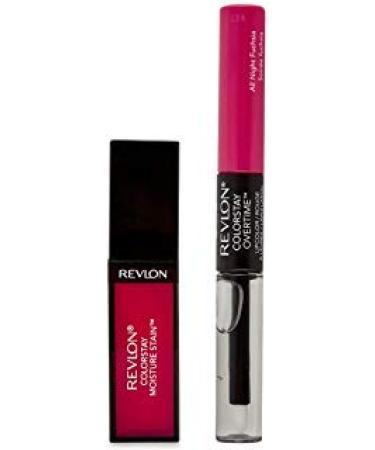 Revlon Overtime Moisture Stain - Fucshia or Barcelona Nights (470) - 0.07 Oz