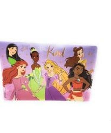 Ja'Cor DP Princess Placemat with Be Kind and Princesses Graphics  BPA-Free Plastic