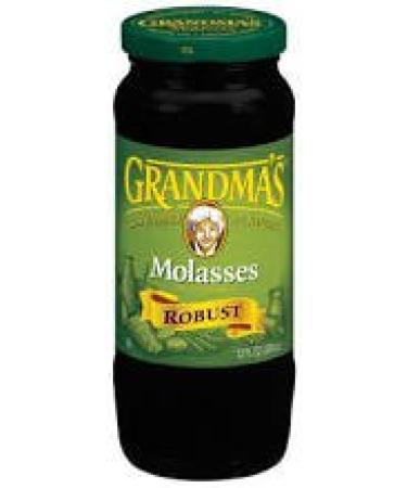 Grandma's Robust Unsulphured Molasses 12oz Jar (Pack of 3)