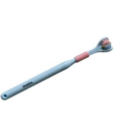 Blue 3-Sided Triple Angle Toothhugger Training Toothbrush | Ultra Soft Bristles for Children, Toddlers, Kids, and Autistic Oral Care (1 Year and Up) - Buy Online on GoSupps.com