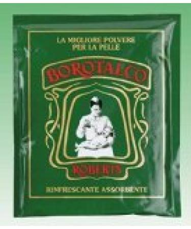 Roberts: Borotalco Talc Powder * 3.5 Ounce (100gr) Packages (Pack of 12) * Italian Import