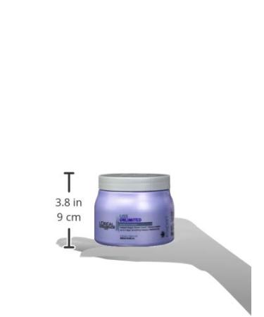 L'Or al Professionnel Serie Expert Liss Unlimited Mask 500ml - Smooth & Control Hair Treatment for All Hair Types - International Shipping Available - Buy Online on GoSupps.com