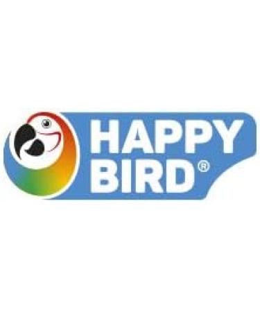HappyBird Bird Swing with Natural Wooden Perch - Ideal for Parrots & Small Birds | 20x3x20 cm - Buy Online on GoSupps.com