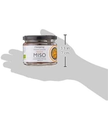 Clearspring Organic Japanese White Unpasteurised Miso Jar 270g - Authentic Flavor - Pack of 1 - Buy Online on GoSupps.com