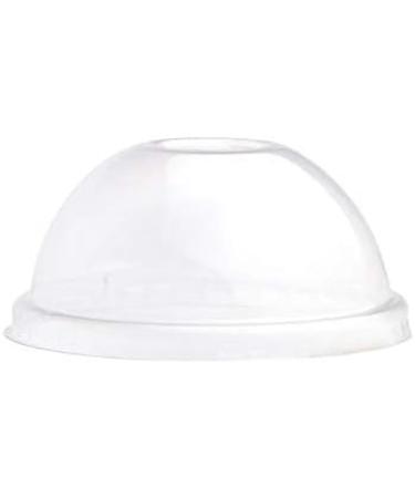 200-CT Disposable Clear Dome Lid for 3-OZ Coppetta Small Hot and Cold to Go Cups: Perfect for Cafes Eco-Friendly Recyclable Plastic Ice Cream Cup Lid Restaurantware - Buy Online on GoSupps.com