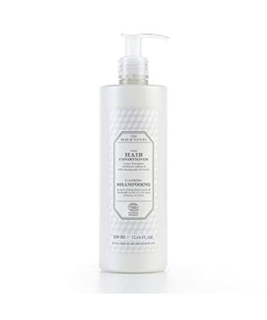 Organic Certified Hair Conditioner with Zesty Lemongrass - Vegan Friendly and Dermatologically Tested - Made in Italy with 100% Recycled Bottle (12.84 Fl oz)